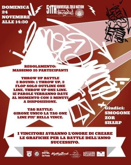 51th Universal Zulu Nation Anniversary -Spiritual Minded- 50 anni di Cultura Hip Hop - Presentazione del nostro nuovo libro -The Intelligent Movement-